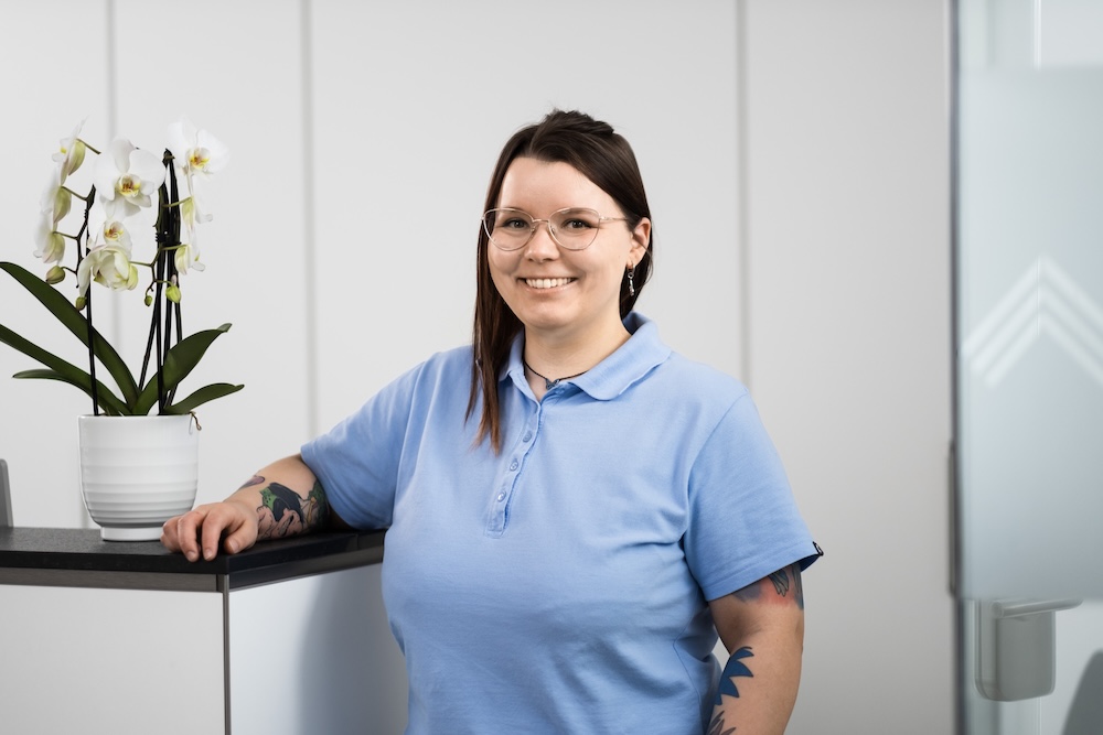 Hausarzt Trudering - Ntampakas - Team - Nadine Nagengast